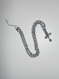 Chrome Droplet Necklace