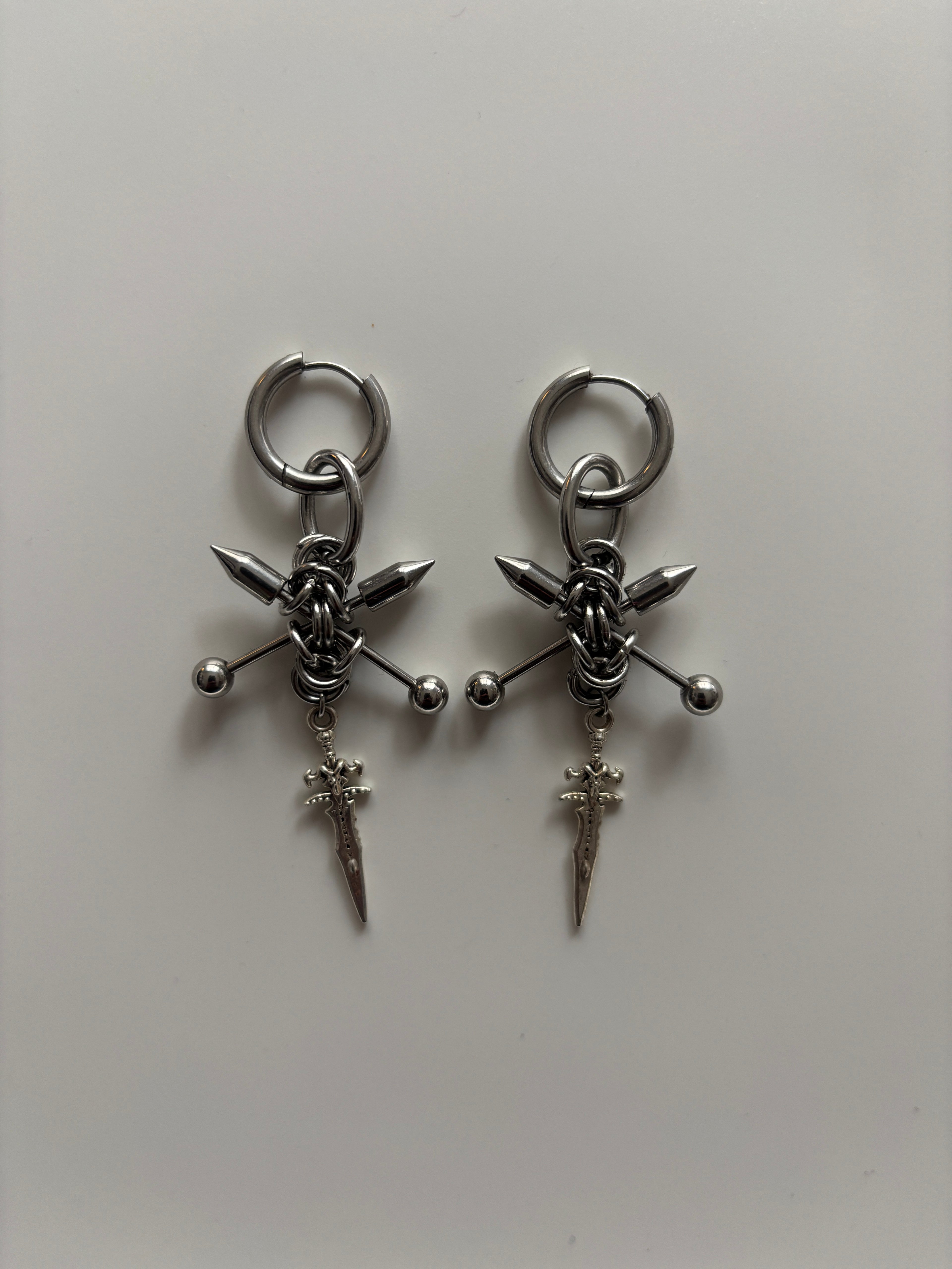 Data Blade Earrings