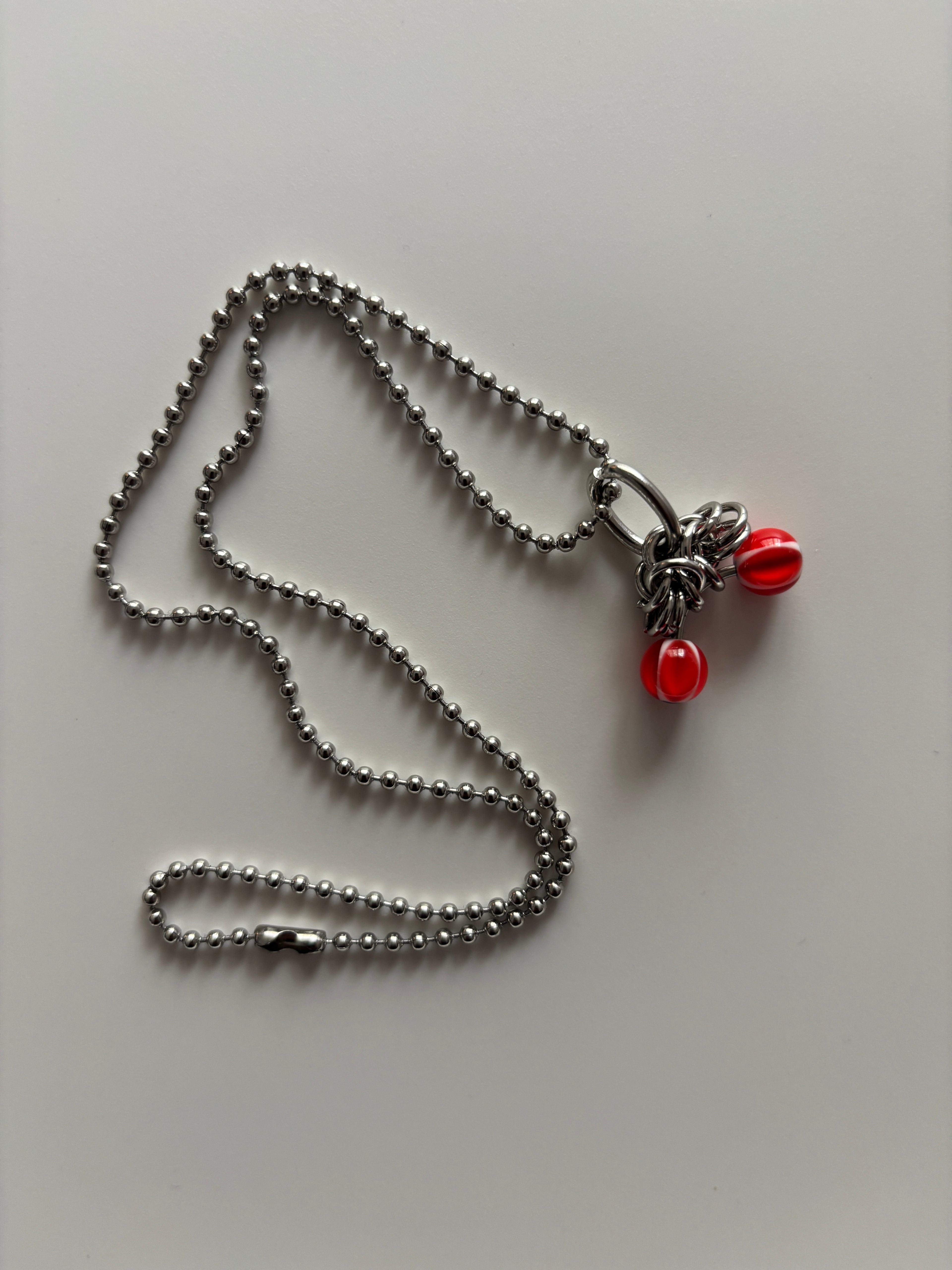 Pierced Pendant Necklace