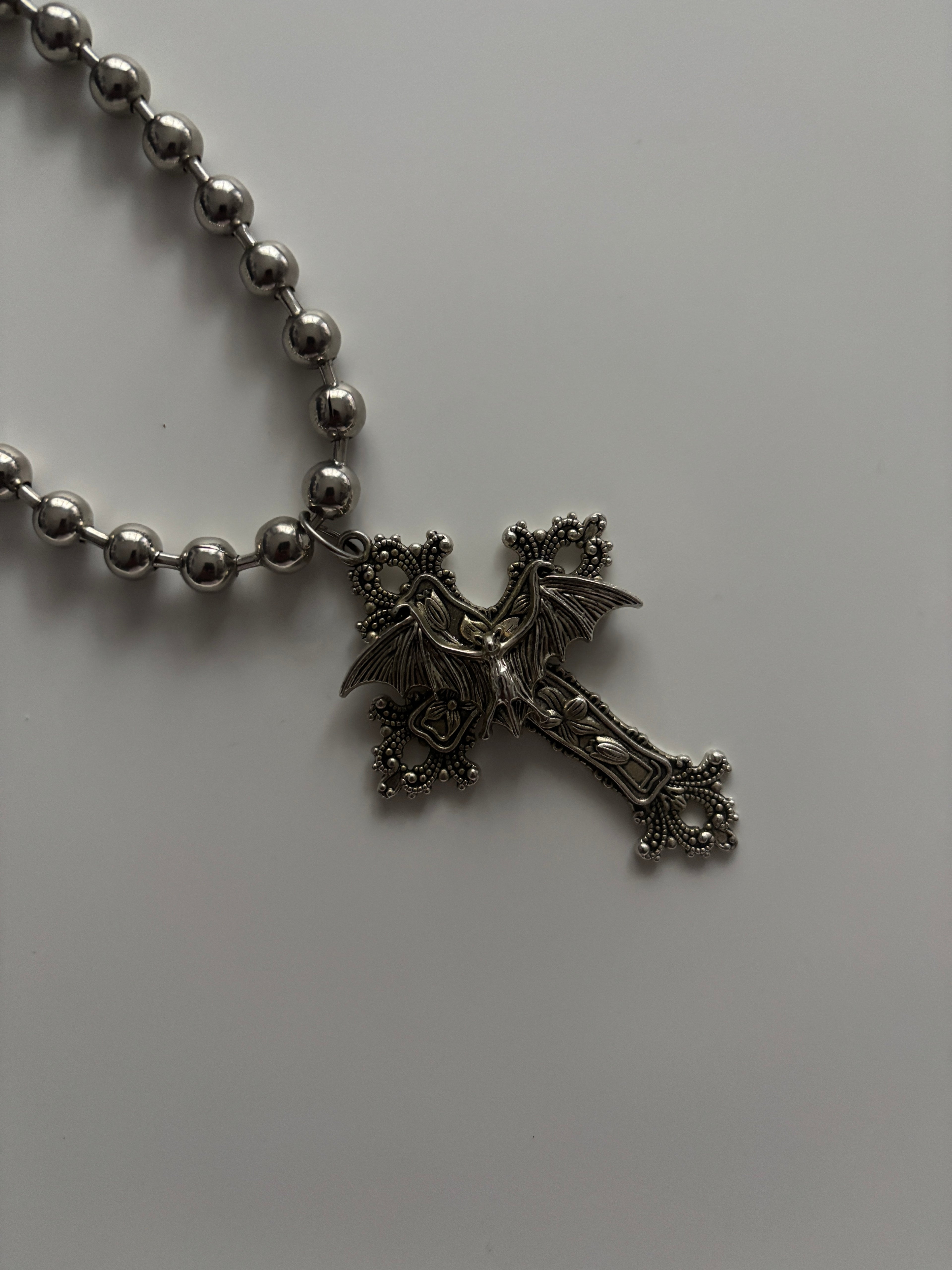 Crossed Wings Necklace