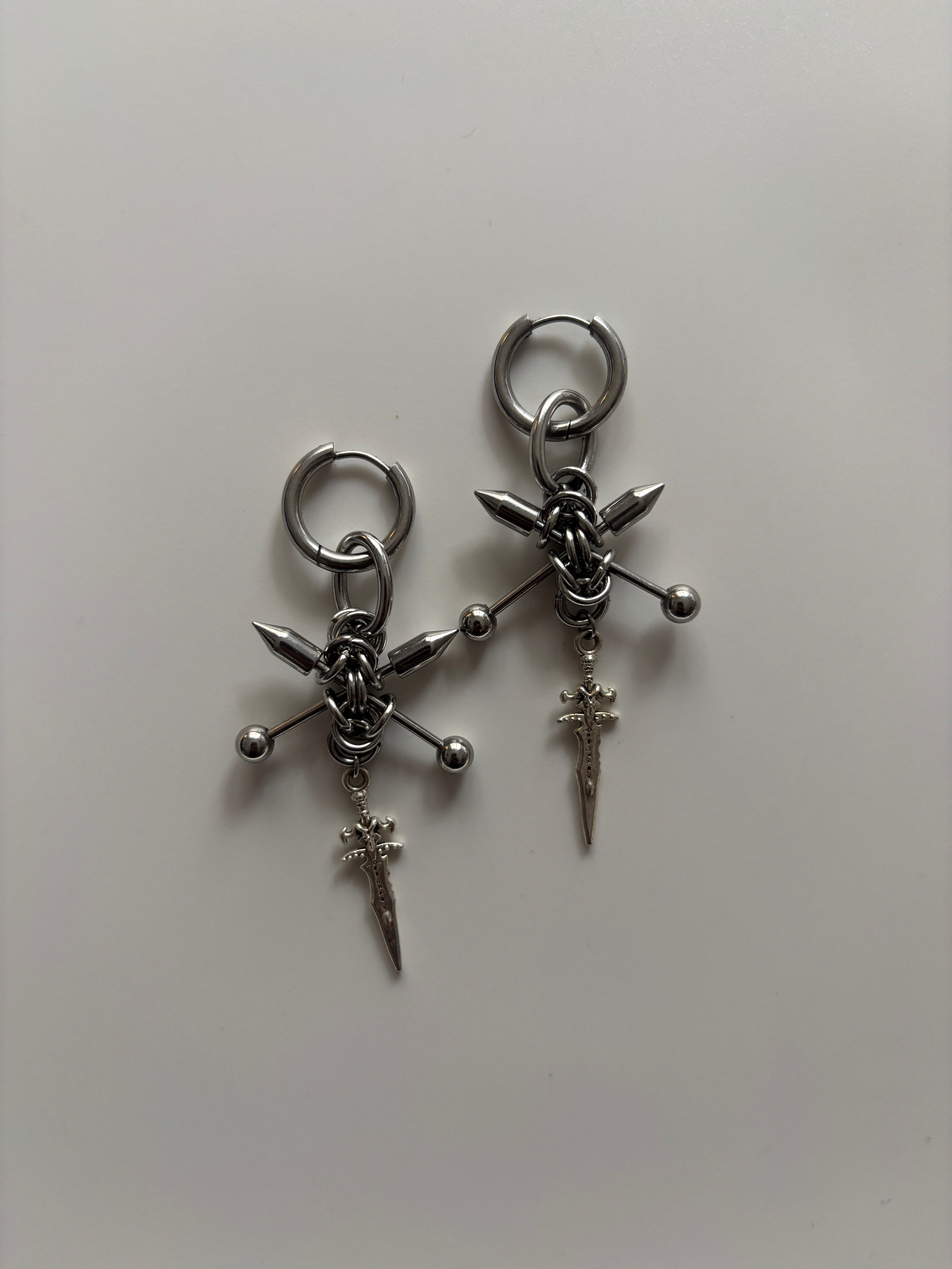 Data Blade Earrings