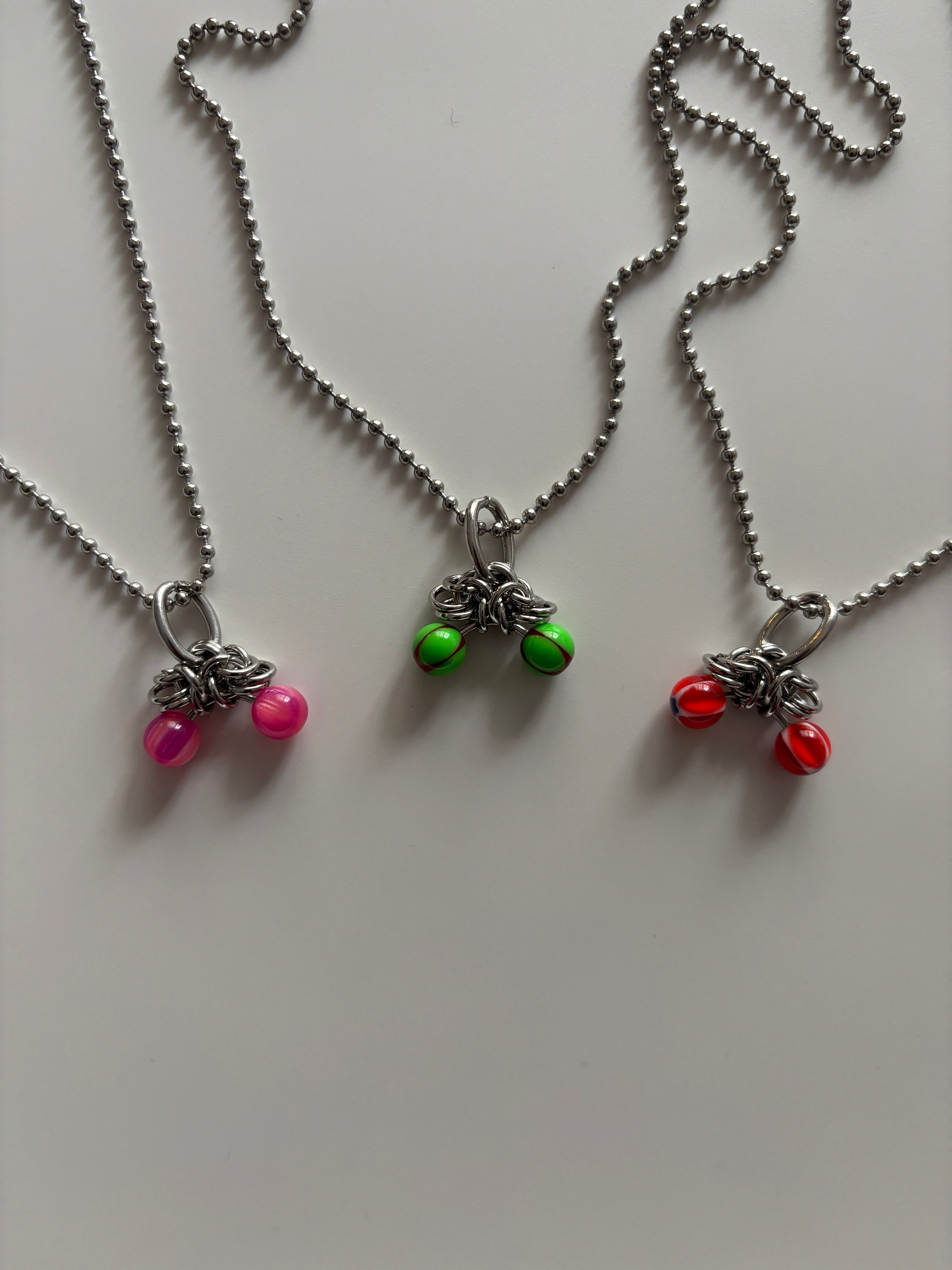 Pierced Pendant Necklace