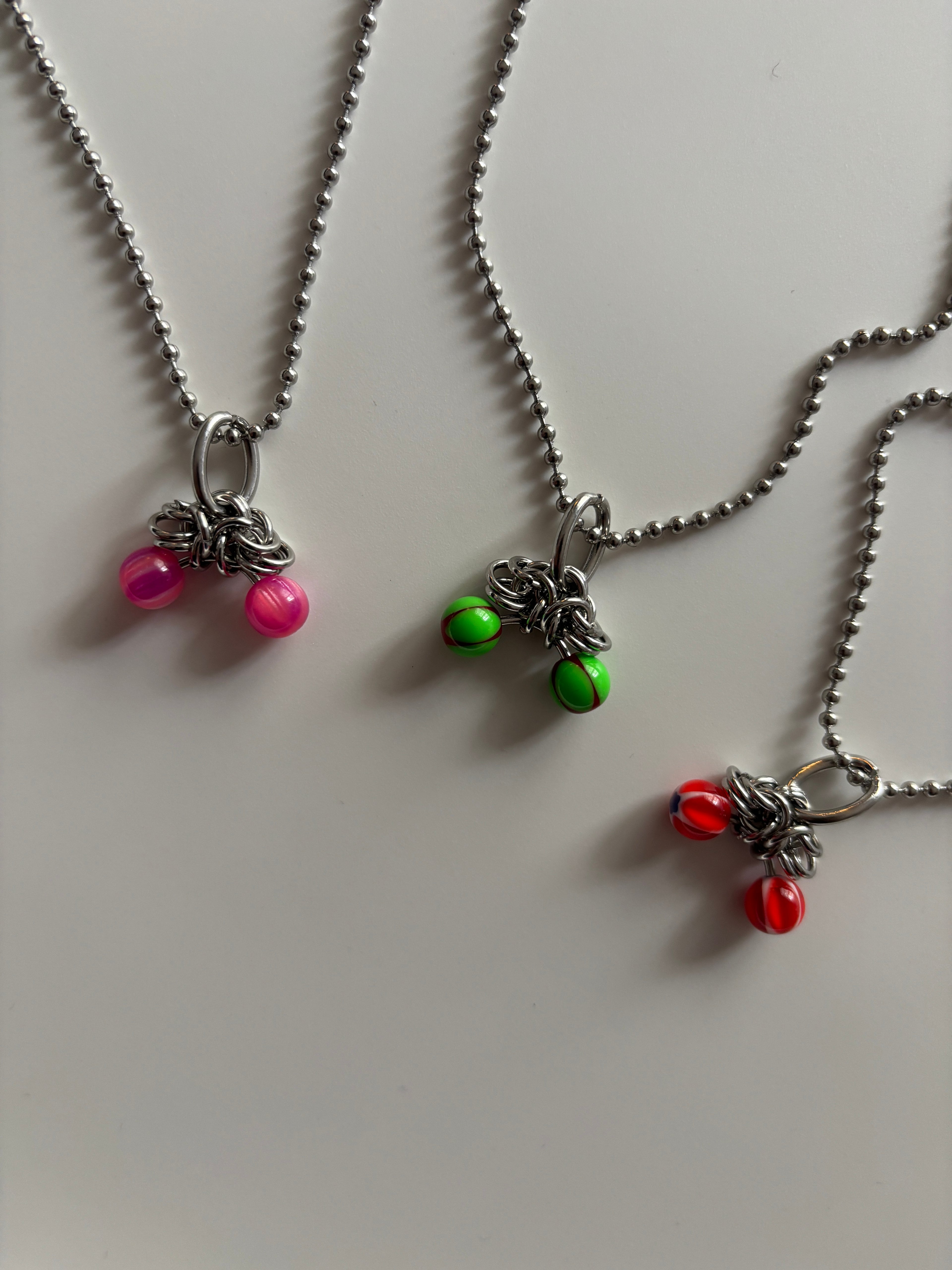 Pierced Pendant Necklace