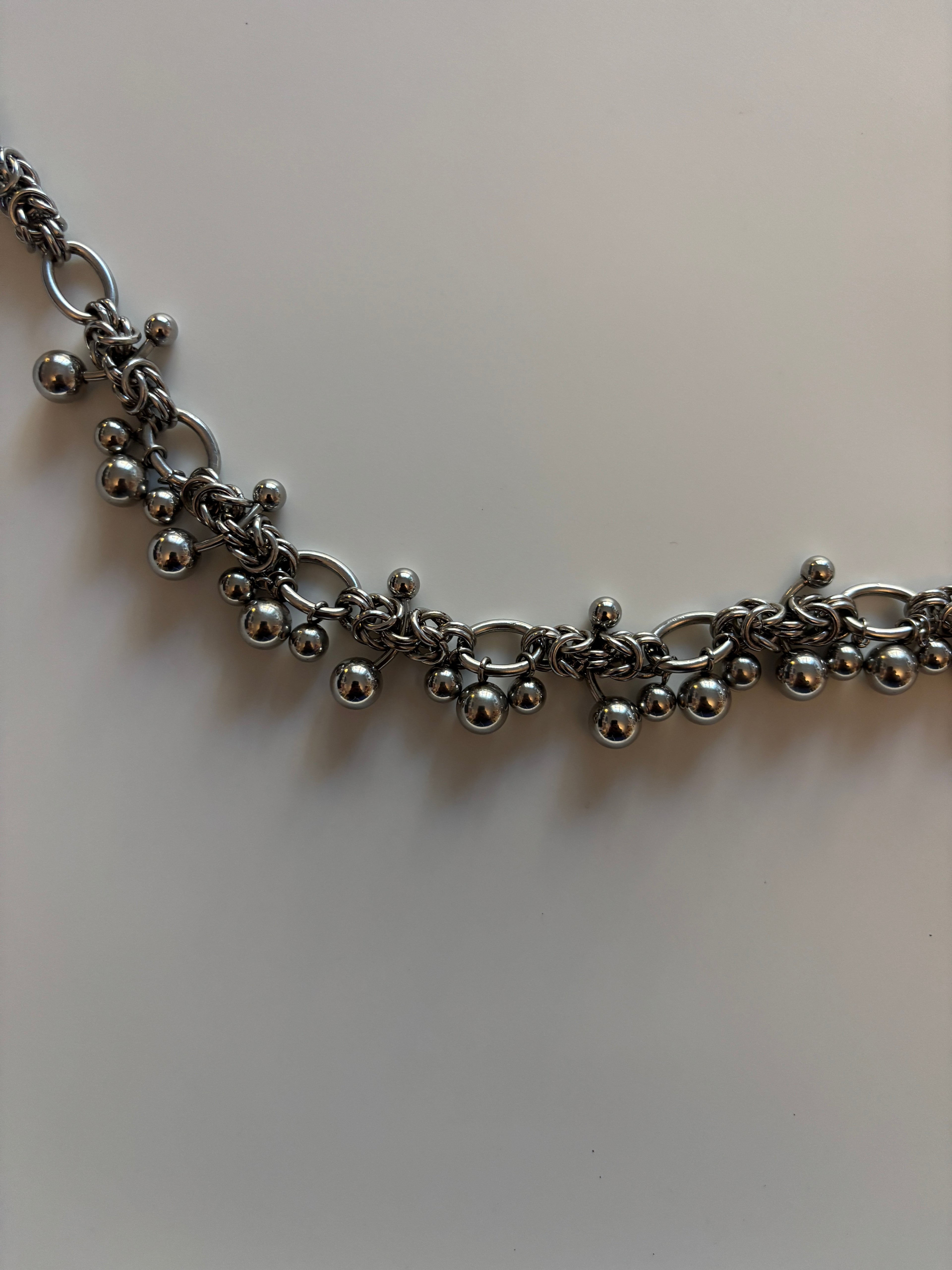 Pierced Drop Necklace