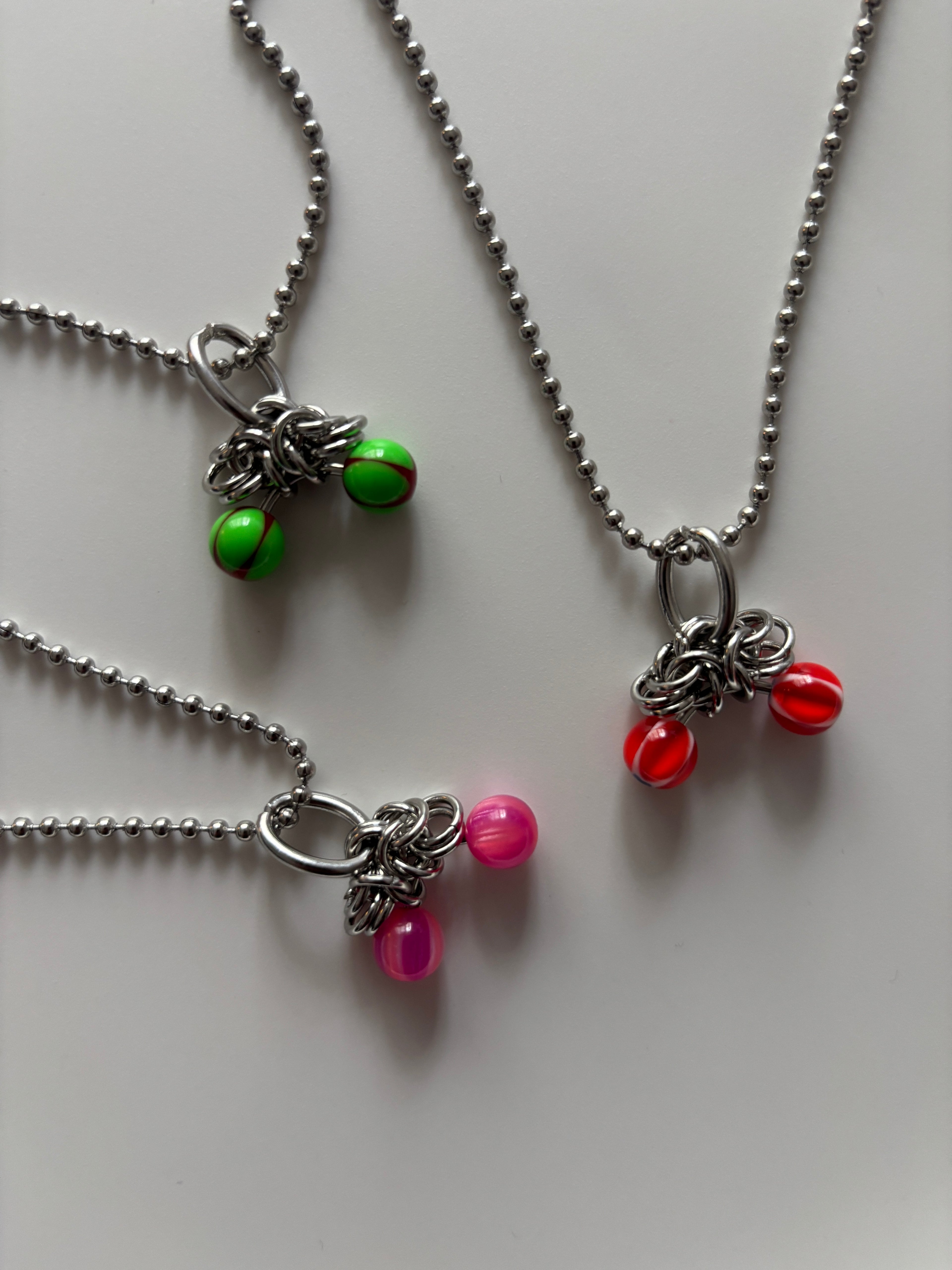 Pierced Pendant Necklace