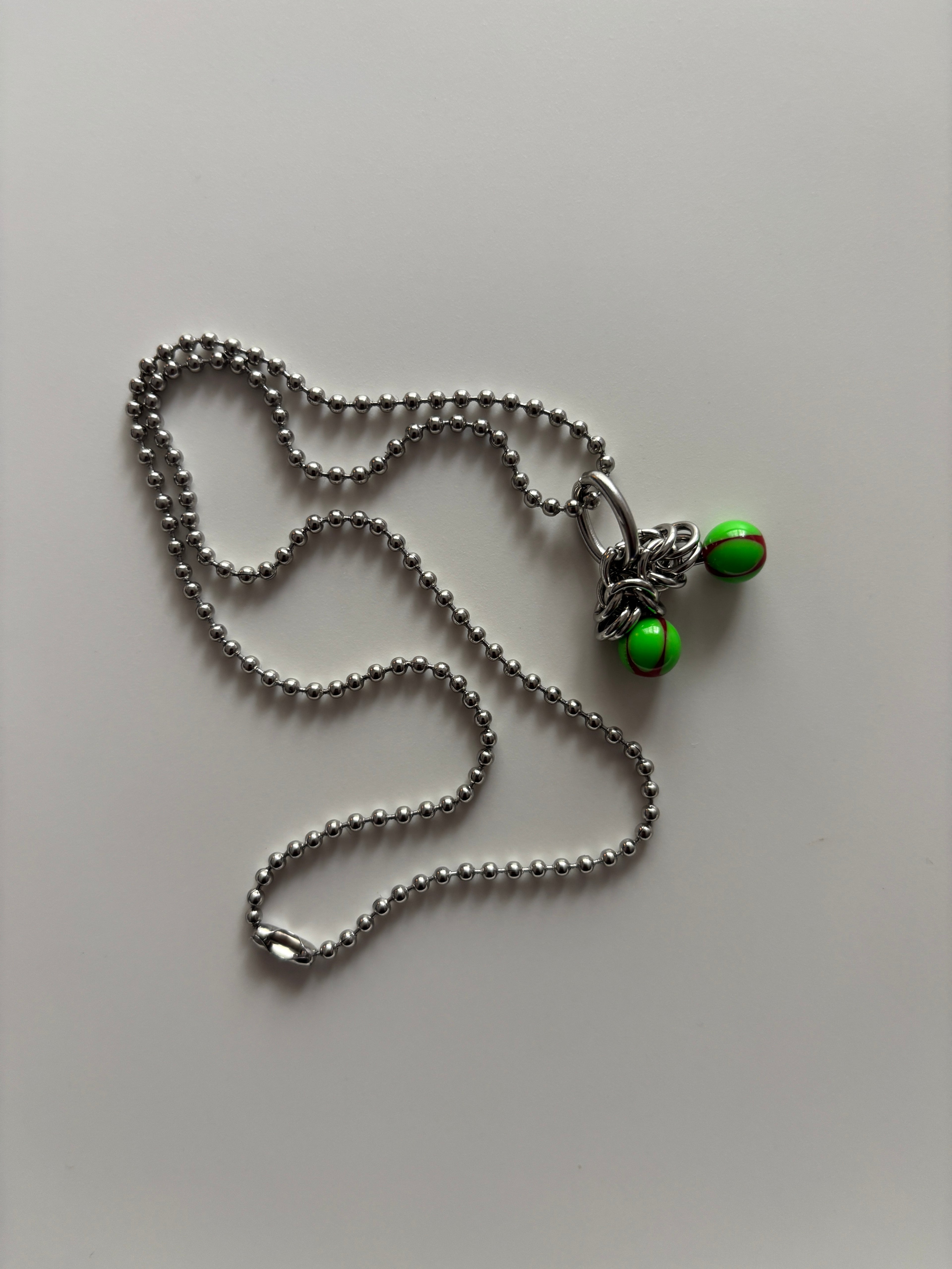 Pierced Pendant Necklace
