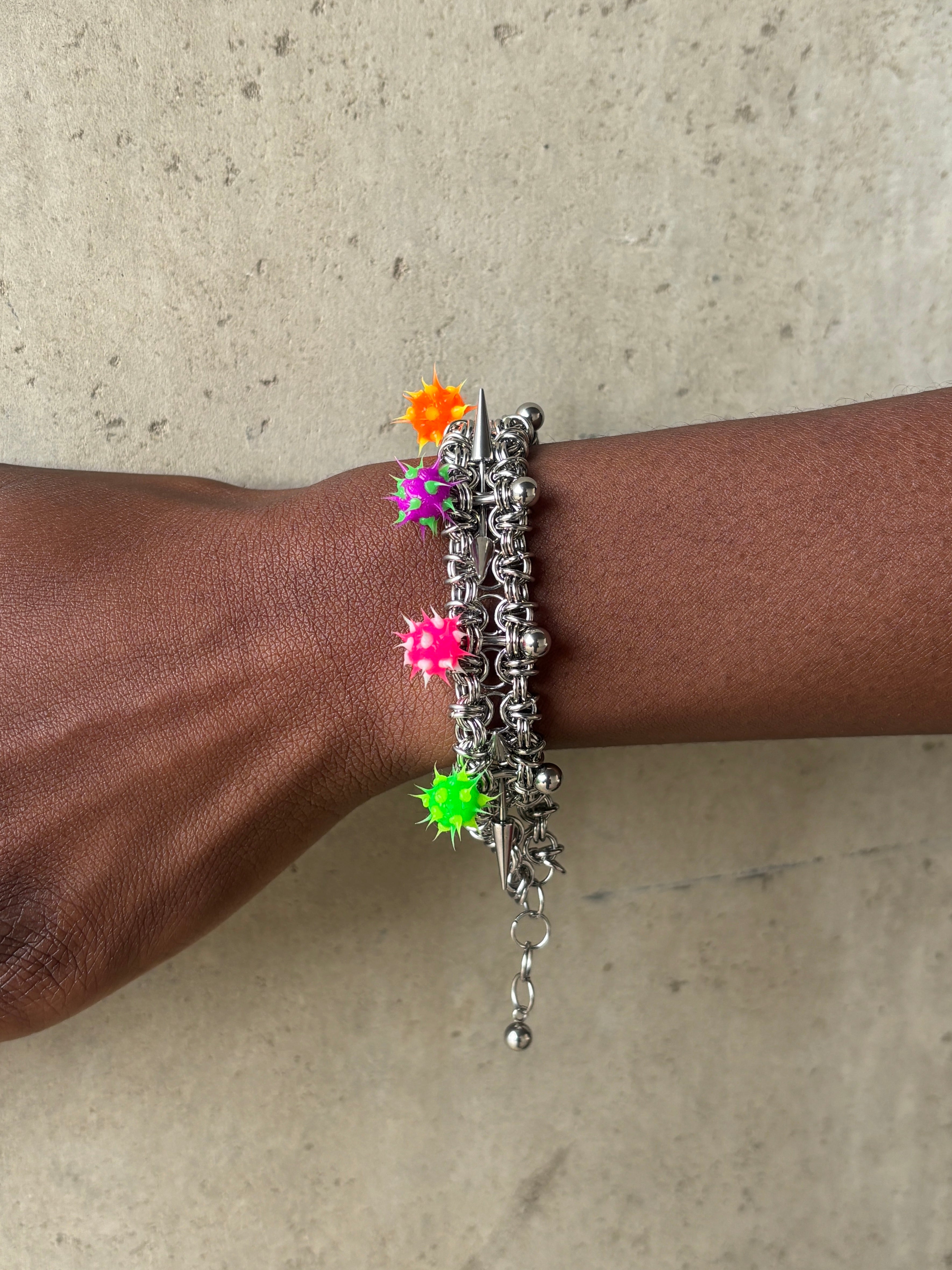 Byte-Spike Bracelet