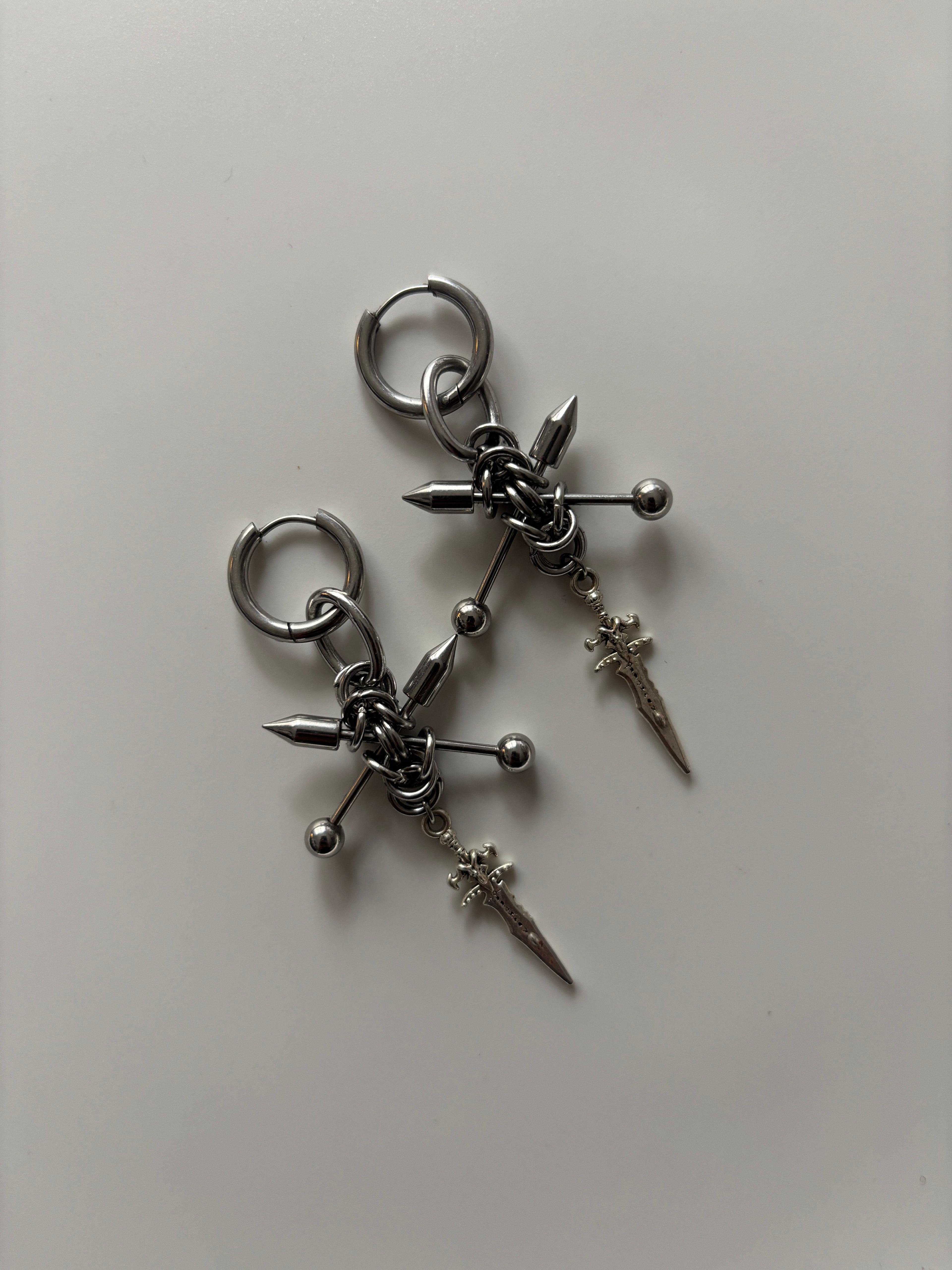 Data Blade Earrings