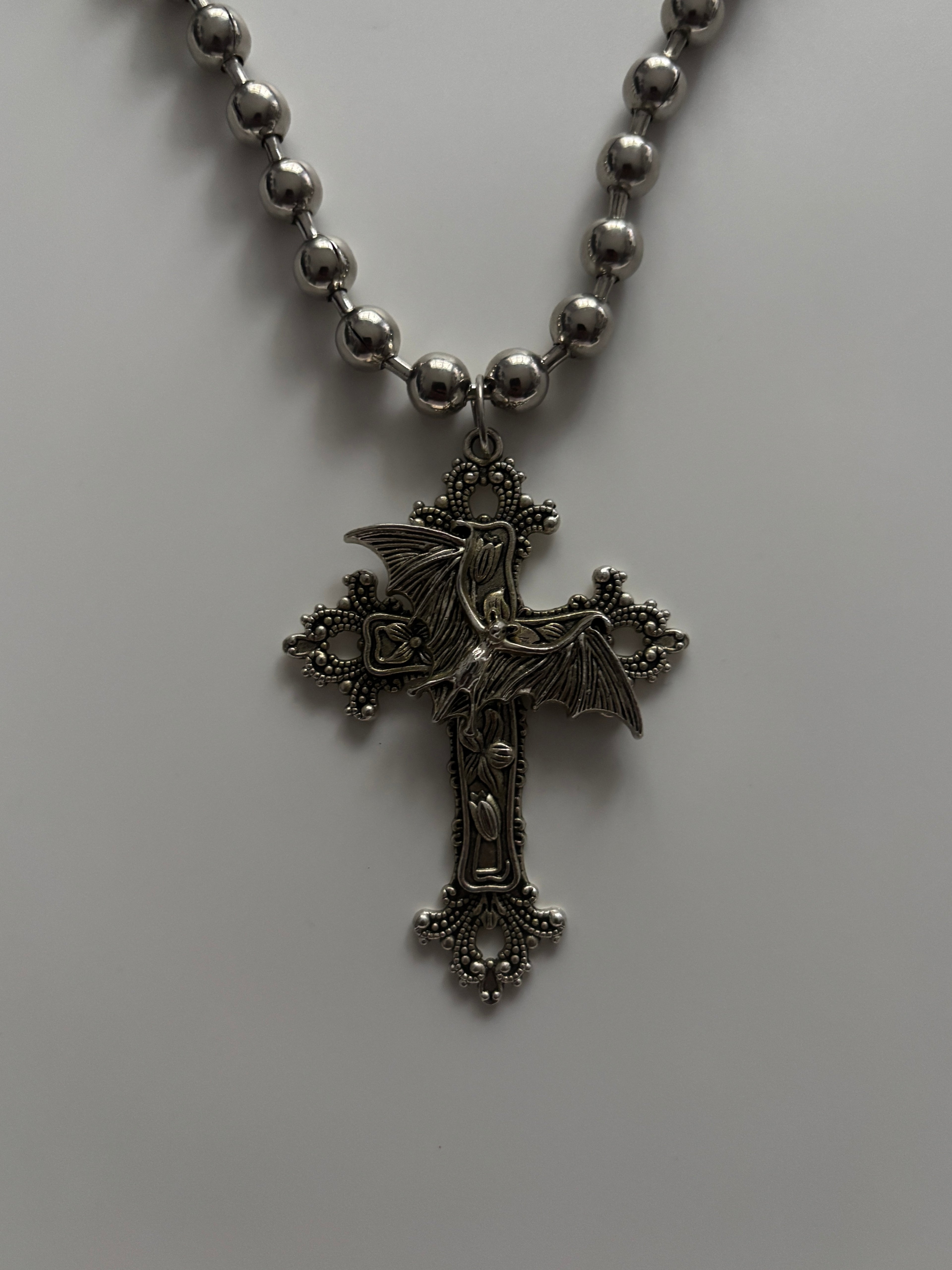 Crossed Wings Necklace